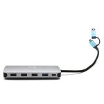 I-TEC DOCKING STATION USB 3.0 USB-C/TB3 3X DISPLAY METAL NANO DOCK WITH LAN, PD 100 W